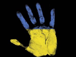 Flag Hand Symbol Ukraine Kiev  - David_Peterson / Pixabay
